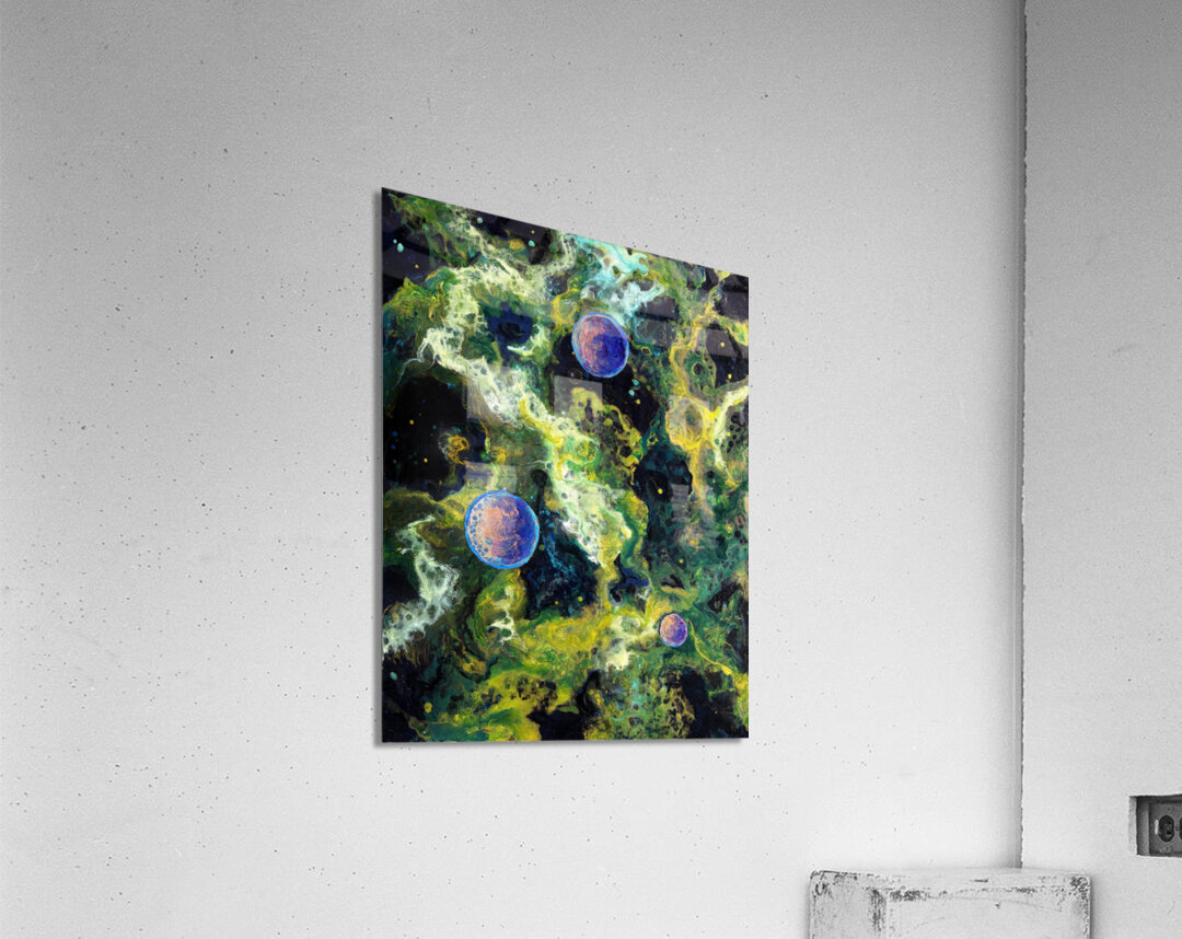 Dark Matter Clouds Acrylic Print
