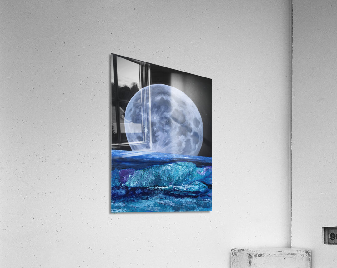 Moon Over Roatan Acrylic Print