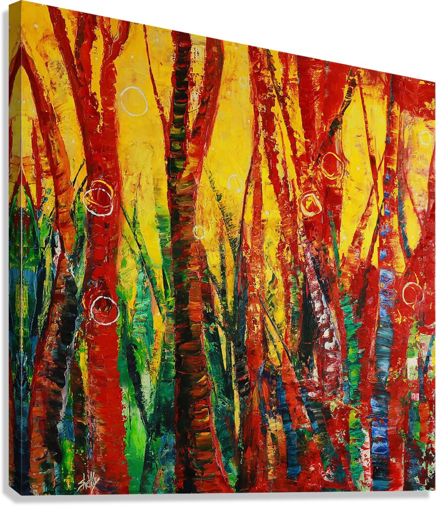 Strange Trees Canvas Print