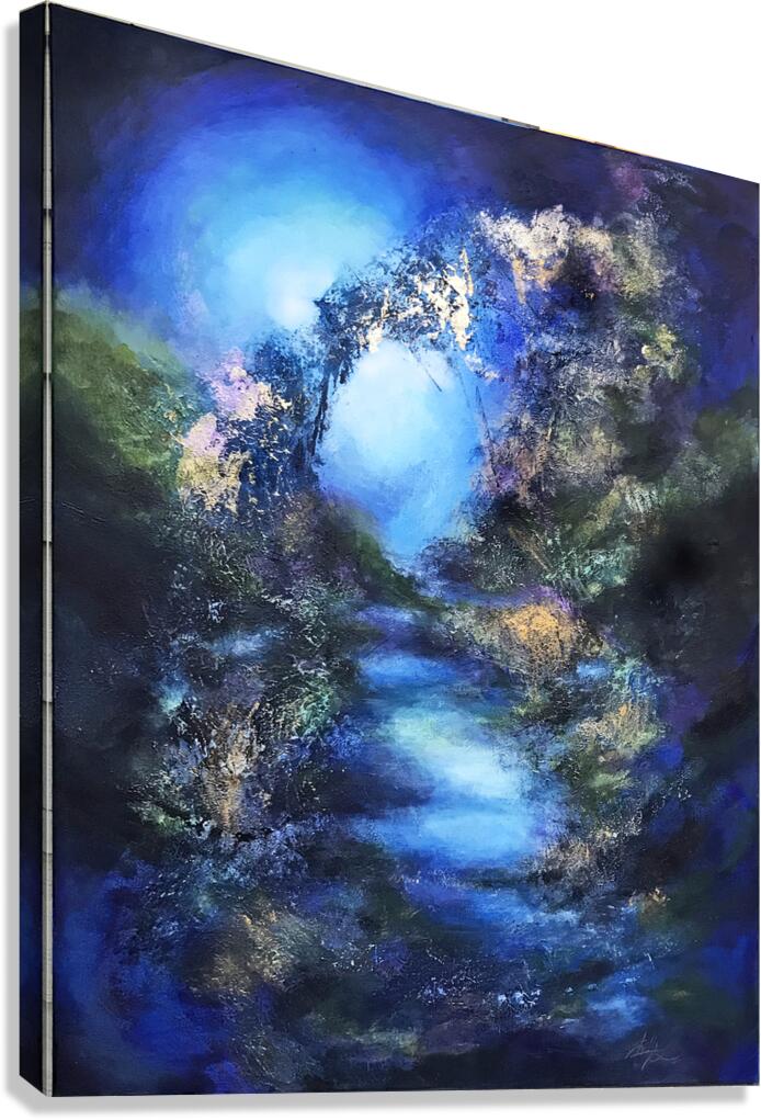 Blue With You Canvas Print