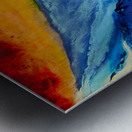 Where Water Meets Sky Metal print