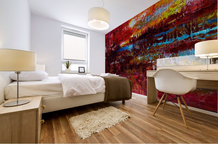 Floodstage Mural print