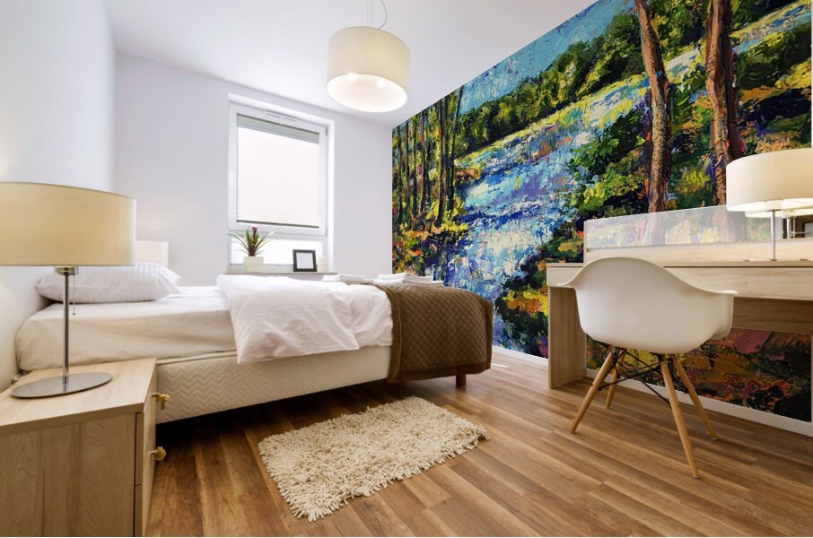 Near Hard Labor Creek Mural print