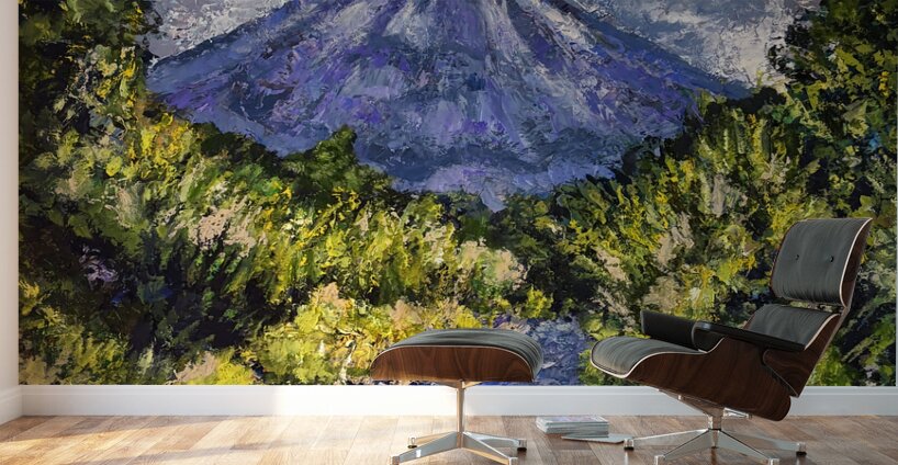 Arenal From The Road Wall Murals