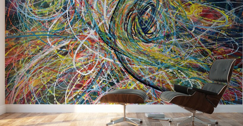Meteor Trails Wall Murals
