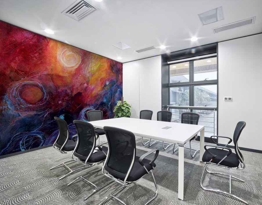 Segment of the Lagoon Wall Printing